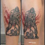ruth cuervilu tattoo - tatuaje Conan el Bárbaro, comic