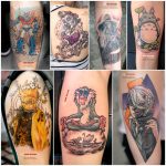 Tatuajes anime, manga, frikis de ruth cuervilu tattoo