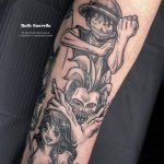 tatuaje-one-piece-ruth-cuervilu-tattoo-km13-studio-estudio-de-tatuajes-astrabudua-bilbao-bizkaia